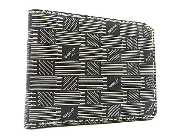 楽天市場】□新品□未使用□ Moreau Paris モローパリ レザー 総柄 二  