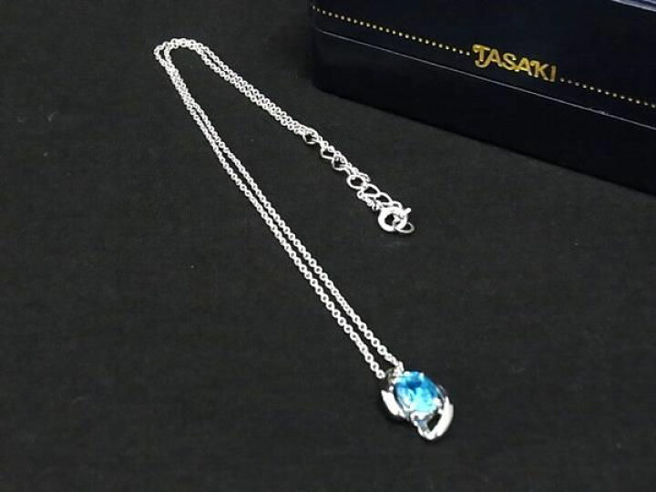 楽天市場】□新品□未使用□ TASAKI タサキ SV925 ブルートパーズ 