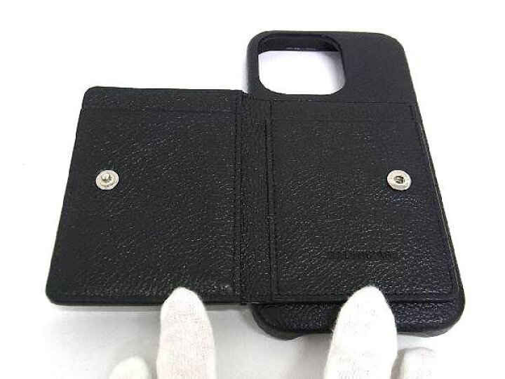 楽天市場】□極美品□ BALENCIAGA バレンシアガ レザー iPhone13 Pro 