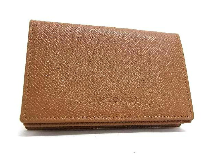 楽天市場】□新品□未使用□ BVLGARI ブルガリ レザー カードケース 