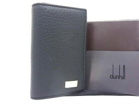 ■新品同様■ dunhill ダンヒル レザー 6連 キーケース 鍵入れ メンズ レディース ブラック系 AS9596