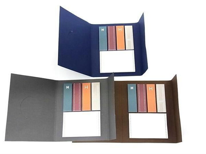 楽天市場】□新品同様□ HERMES エルメス メモ帳 付箋 文房具 