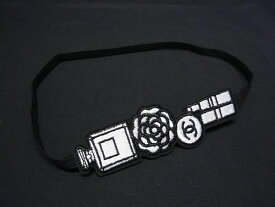 ■新品同様■ CHANEL シャネル ココマーク カメリア ブックマーカー しおり ブラック系×ホワイト系 AU9915