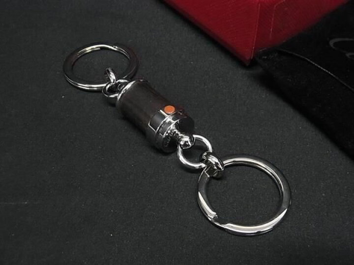 楽天市場】□新品同様□ Cartier カルティエ キーリング キーホルダー  