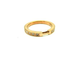 ■美品■ Folli Follie フォリフォリ リング 指輪 アクセサリー 表記サイズ 52 (約12号) レディース ピンクゴールド系 DH7938