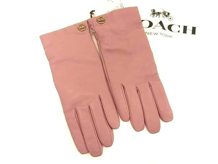 楽天市場】□新品同様□ COACH コーチ F76310 シープスキン 手袋  