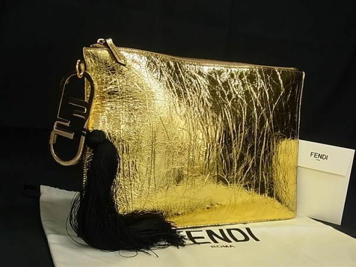 楽天市場】□新品□未使用□ FENDI フェンディ レザー タッセル  