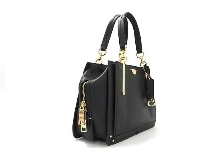 COACH コーチ ドリーマー30947 2WAYバック ハンドバック 黒 - メルカリ 