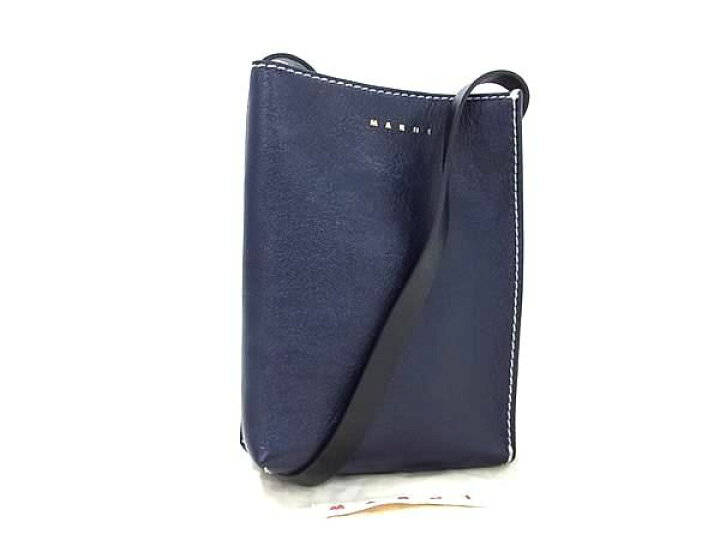 楽天市場】□新品□未使用□ MARNI マルニ ミュゼオ レザー ショルダー 
