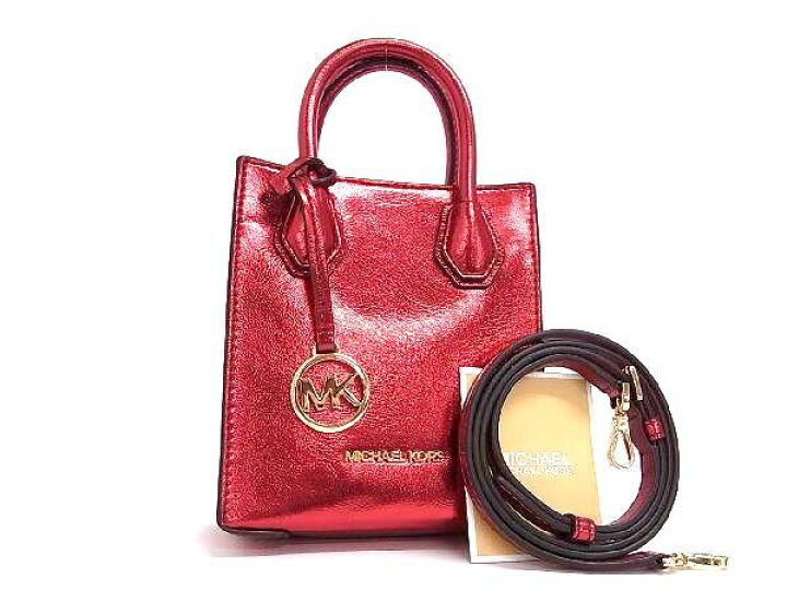 楽天市場】□新品□未使用□ MICHAEL KORS マイケルコース レザー 2WAY 