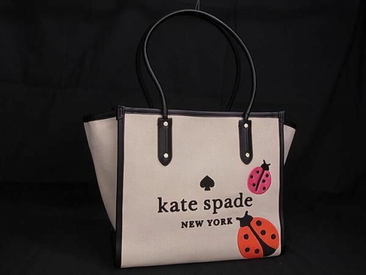 楽天市場】□新品□未使用□ kate spade ケイトスペード キャンバス 
