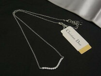 楽天市場】クリスチャン ディオール ラインストーン ネックレス  