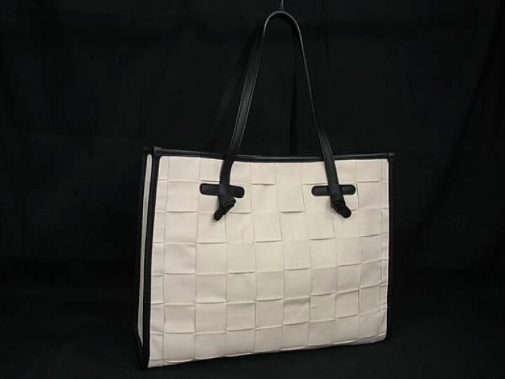 □新品同様□ GIANNI CHIARINI ジャンニキャリーニ キャンバス×レザー  