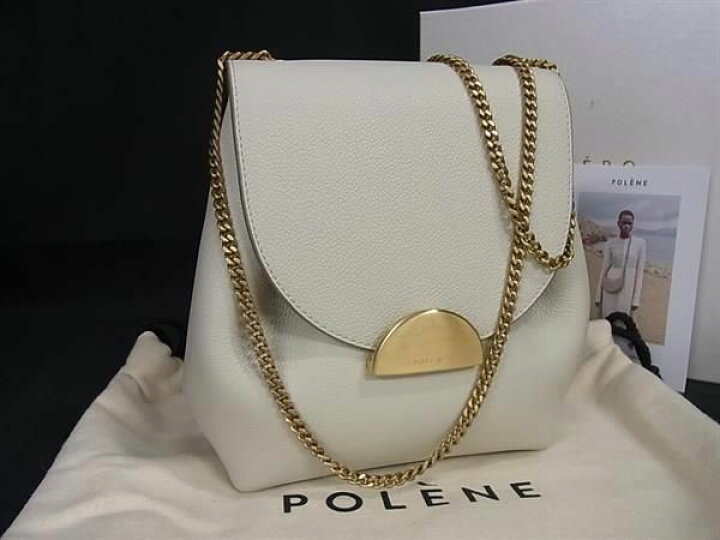 楽天市場】□新品□未使用□ POLENE ポレーヌ レザー チェーン 