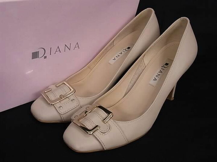 楽天市場】DIANA ダイアナ レザー レザー ヒール パンプス 表記サイズ 