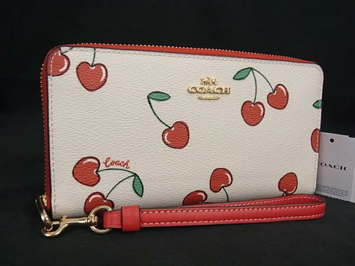 楽天市場】□新品□未使用□ COACH コーチ CF406 PVC×レザー 