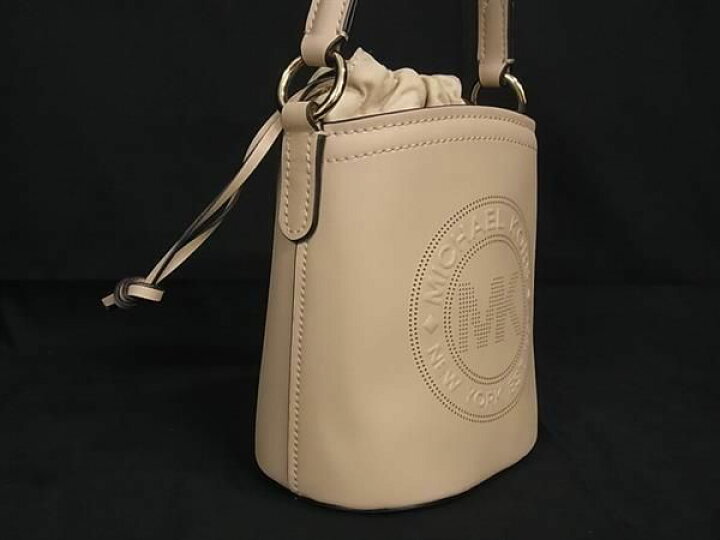 楽天市場】□新品□未使用□ MICHAEL KORS マイケルコース レザー 巾着 