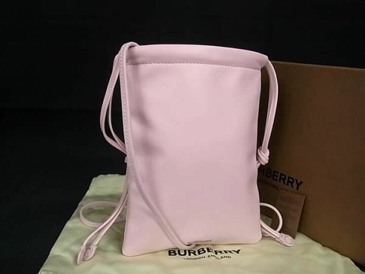 楽天市場】□新品同様□ BURBERRY バーバリー レザー クロスボディ  