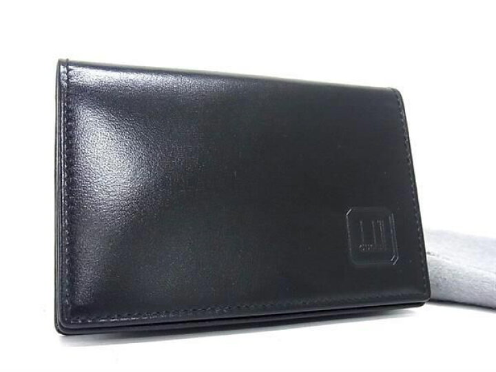 楽天市場】□新品□未使用□ dunhill ダンヒル レザー カードケース  