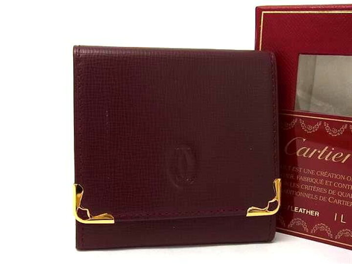 楽天市場】□極美品□ Cartier カルティエ マストライン レザー コイン 