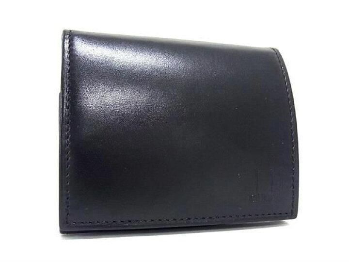 楽天市場】□新品同様□ dunhill ダンヒル レザー 三つ折り コイン  
