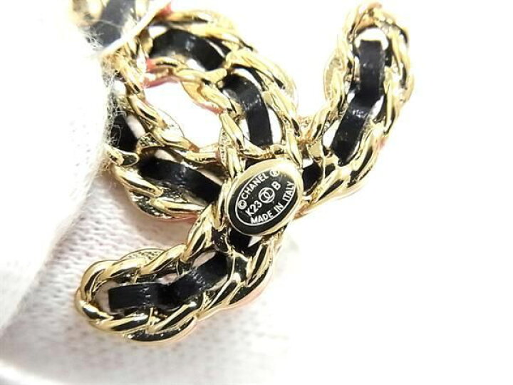楽天市場】□美品□ CHANEL シャネル ココマーク K23 B ピアス 