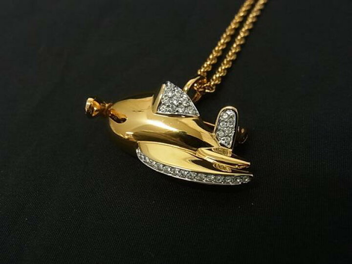 楽天市場】□美品□ SWAROVSKI スワロフスキー 飛行機 ラインストーン 