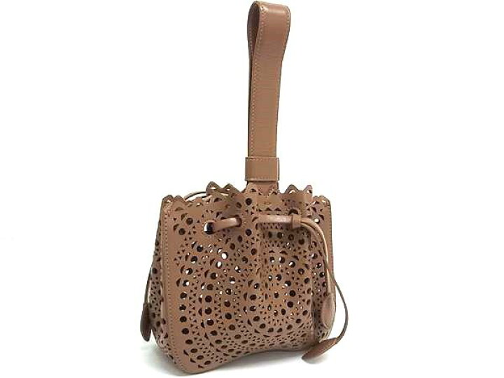 楽天市場】□新品同様□ ALAIA アライア ローズマリー レザー ワン 