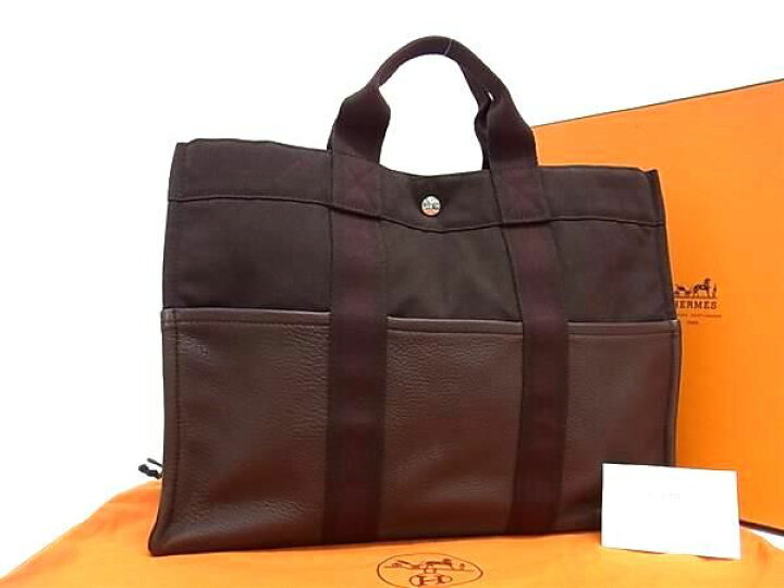 楽天市場】□極美品□ HERMES エルメス フールトゥMM ハーフレザー  