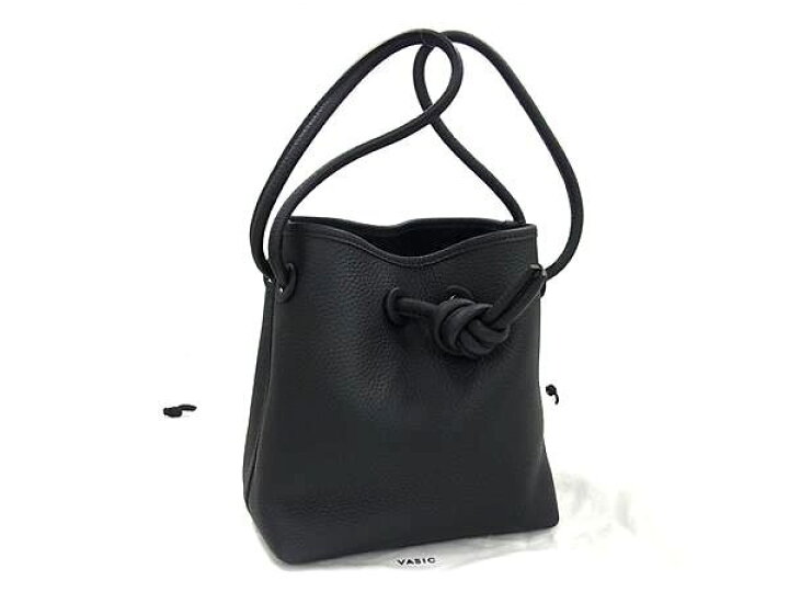 楽天市場】□極美品□ VASIC ヴァジック ボンド ミニ レザー 巾着型 
