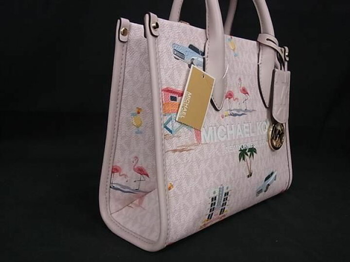 楽天市場】□新品□未使用□ MICHAEL KORS マイケルコース MK柄 PVC  
