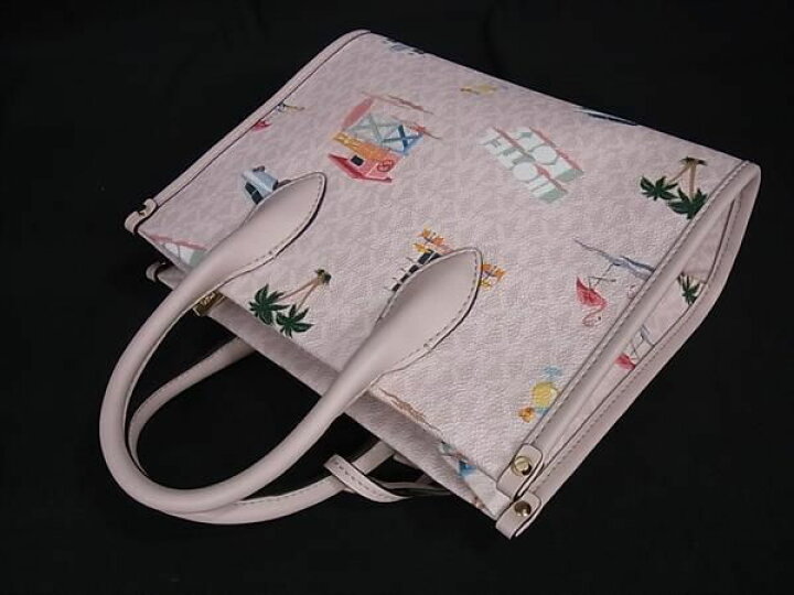 楽天市場】□新品□未使用□ MICHAEL KORS マイケルコース MK柄 PVC  