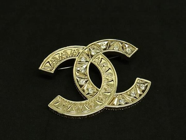 楽天市場】□極美品□ CHANEL シャネル ココマーク 18A ラインストーン 