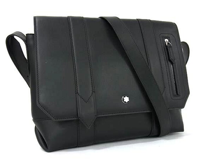 楽天市場】□極美品□ MONT BLANC モンブラン レザー ショルダーバッグ 