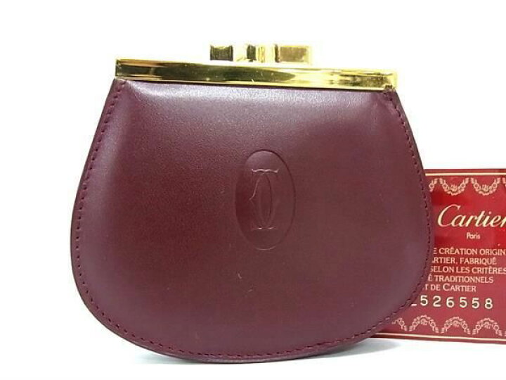 楽天市場】□美品□ Cartier カルティエ マストライン レザー がま口 