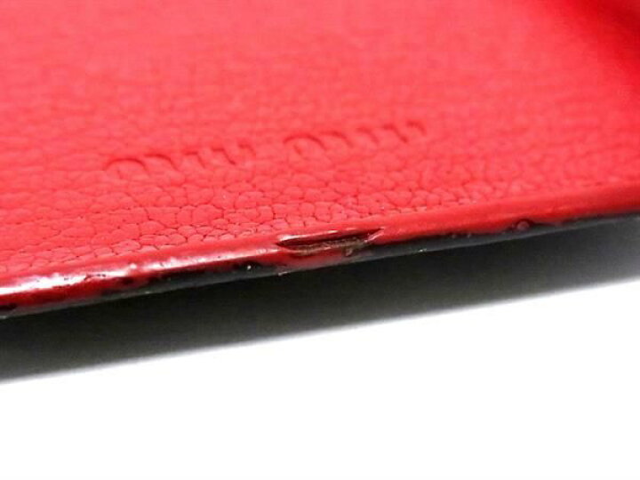 楽天市場】□極美品□ miumiu ミュウミュウ 5ZH058 マドラスラブ  