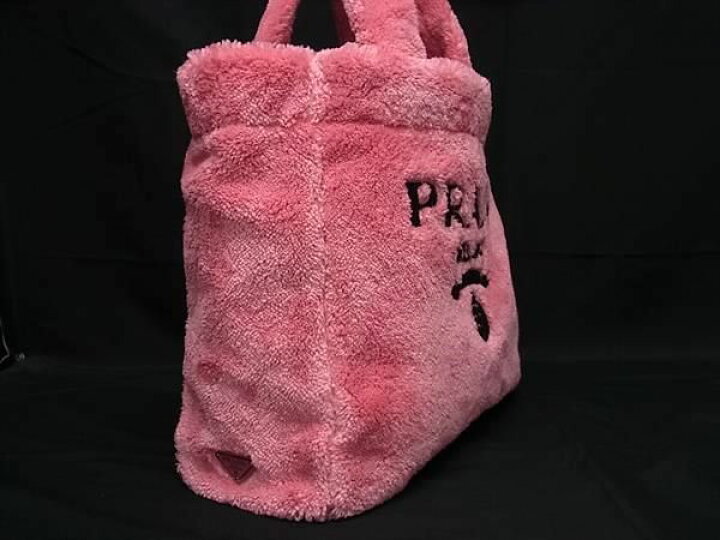 楽天市場】□新品□未使用□ PRADA プラダ テリー ファー トートバッグ 