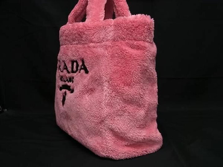 楽天市場】□新品□未使用□ PRADA プラダ テリー ファー トートバッグ 