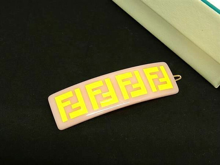 楽天市場】□新品□未使用□ FENDI フェンディ ズッカ柄 ヘアクリップ  