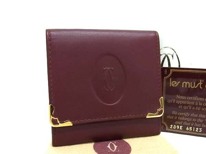 楽天市場】□極美品□ Cartier カルティエ マストライン レザー コイン  