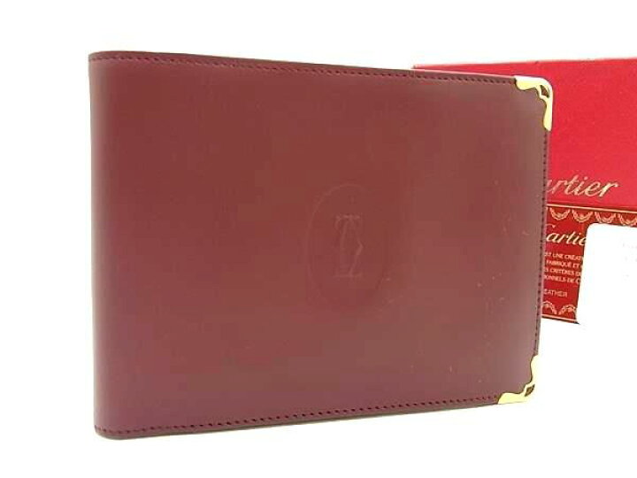 楽天市場】□新品同様□ Cartier カルティエ マストライン レザー 二  