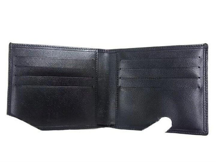 楽天市場】□新品□未使用□ dunhill ダンヒル レザー 二つ折り 財布  