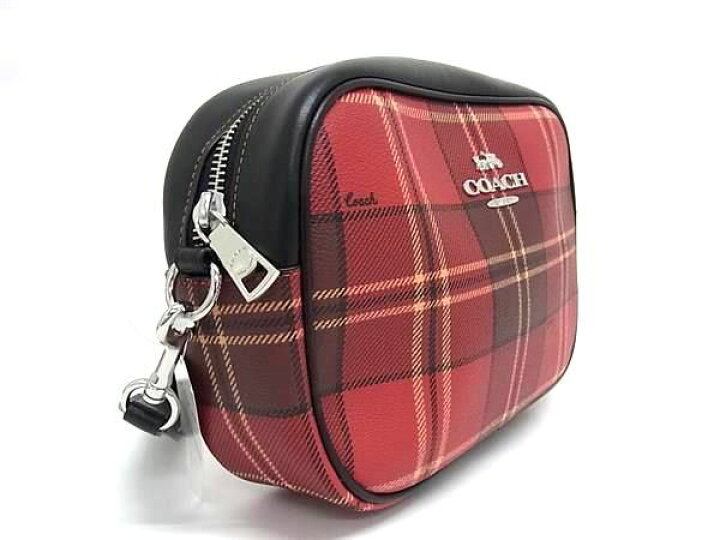 楽天市場】□新品□未使用□ COACH コーチ CC146 PVC×レザー チェック 