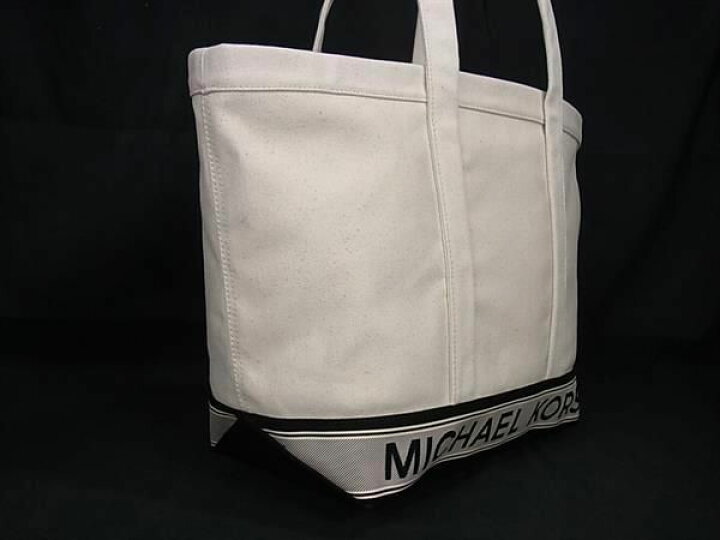 楽天市場】□新品同様□ MICHAEL KORS マイケルコース キャンバス 
