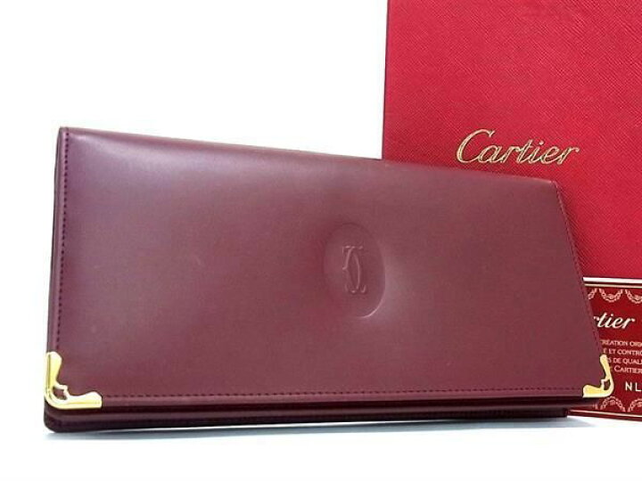 楽天市場】□新品同様□ Cartier カルティエ マストライン レザー 二  