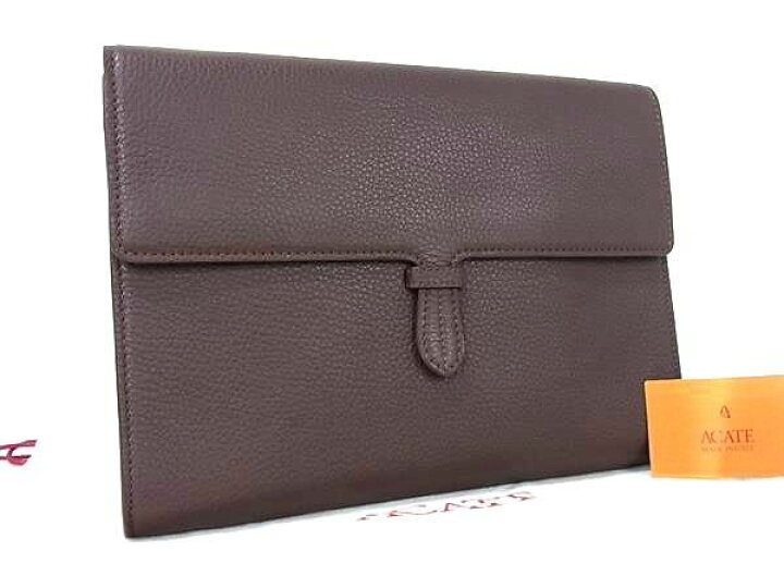 楽天市場】□新品□未使用□ ACATE アカーテ BREVA レザー クラッチ  