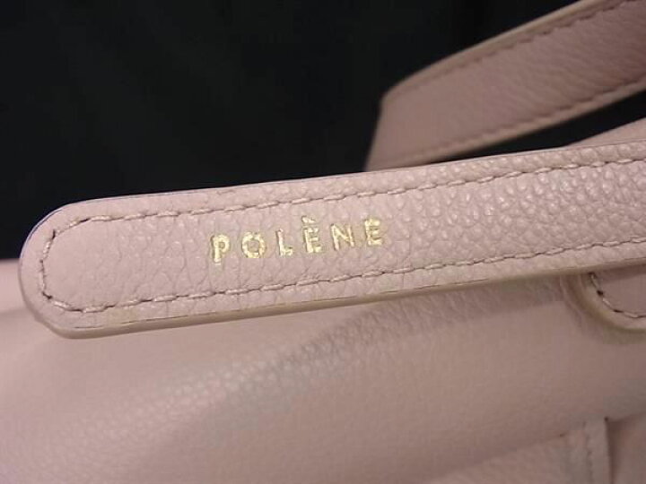 楽天市場】□新品同様□ POLENE ポレーヌ カヌレバッグ レザー クロス 