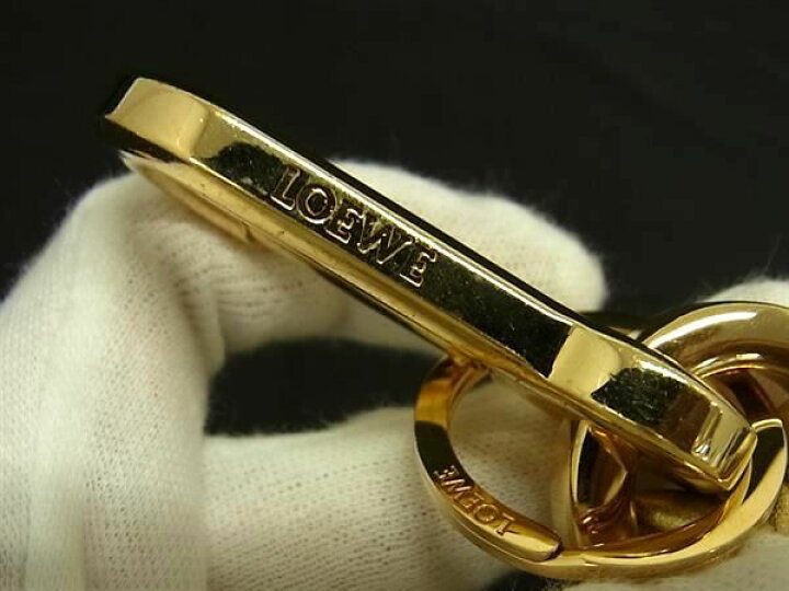 楽天市場】□美品□ LOEWE ロエベ ジャックプラグ レザー キーホルダー 