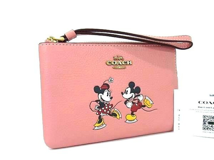 楽天市場】□極美品□ COACH コーチ ディズニーコラボ ミッキー ミニー 