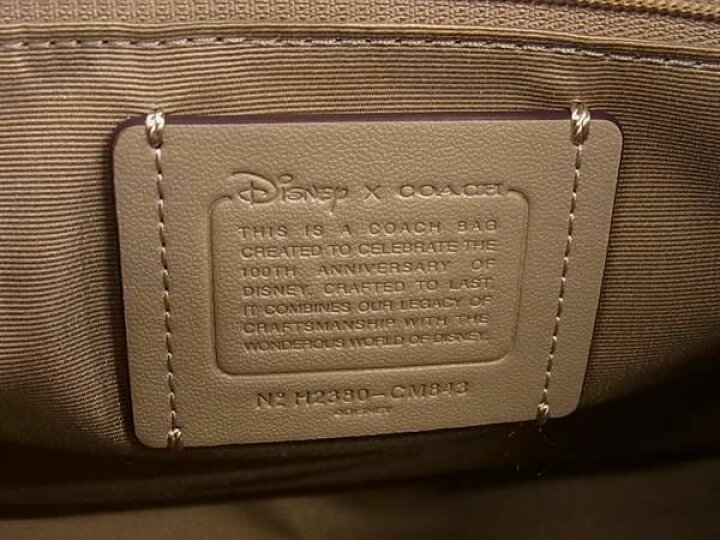 楽天市場】□新品□未使用□ COACH コーチ CM843 ディズニーコラボ  